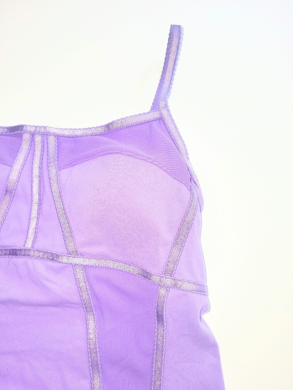 Lululemon Power Purple Corset Tank Top Workout Activewear Yoga Top Size 4 - Picture 14 of 14